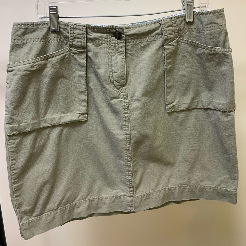 Tommy Hilfiger Women’s Skirt Olive Green Size 10